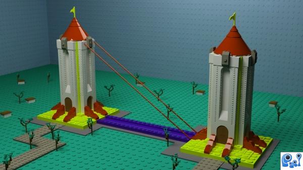 Creation of lego castle: Final Result