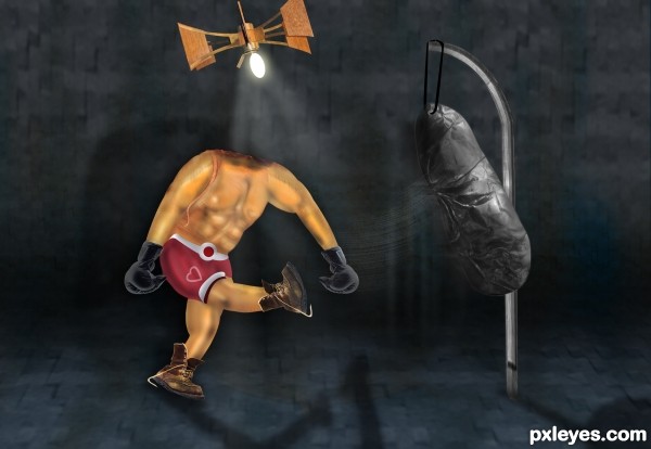 Creation of misterious karate boss !: Final Result