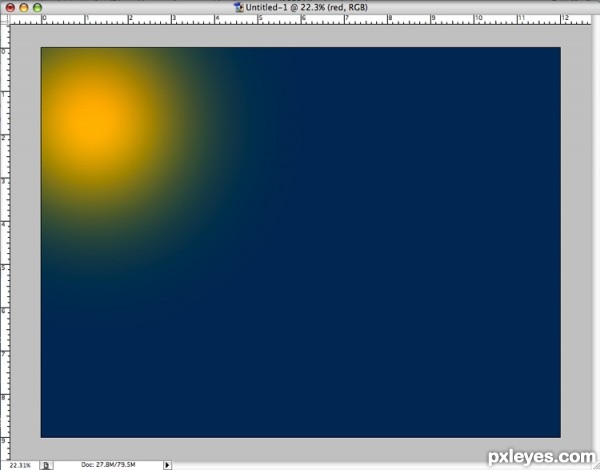 Creation of Rainbow: Step 2