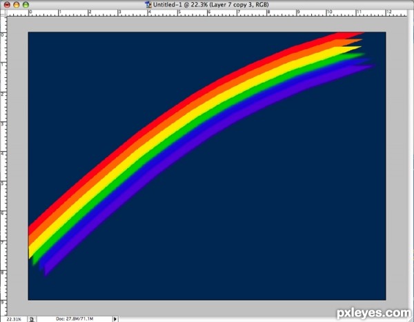Creation of Rainbow: Step 6