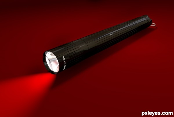 Creation of Mini_Maglite: Step 9