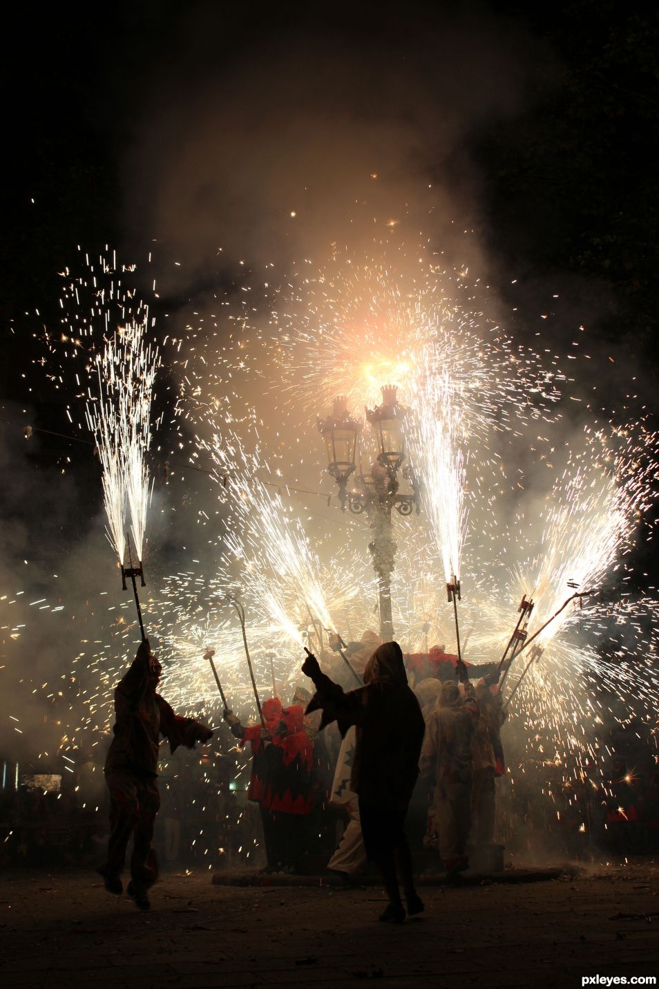 Entry number 106000 Fireworks, Festival of St John, Barcelona