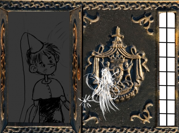 Creation of Pinocchio and the Blue Fairy: Step 5