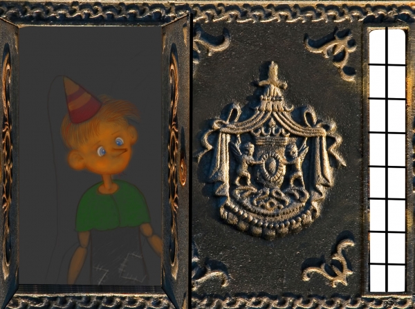 Creation of Pinocchio and the Blue Fairy: Step 8