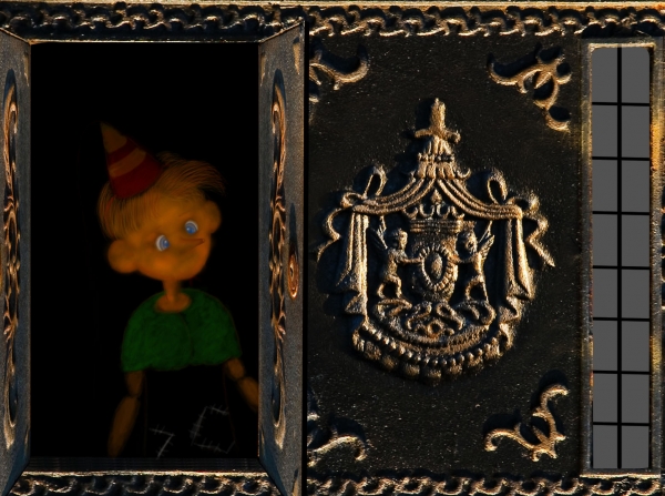 Creation of Pinocchio and the Blue Fairy: Step 9