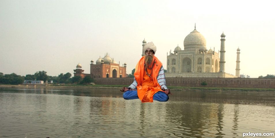 Creation of The Old Indian: Step 4