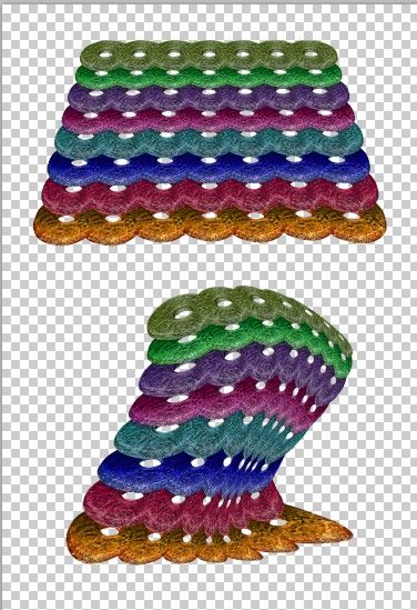 Creation of Lifesaver Froggy: Step 7