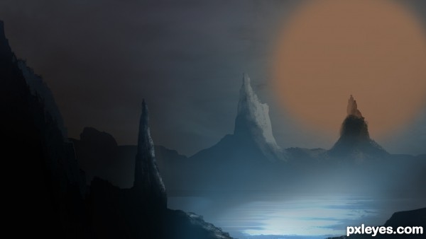 Creation of Alien Moon: Step 6