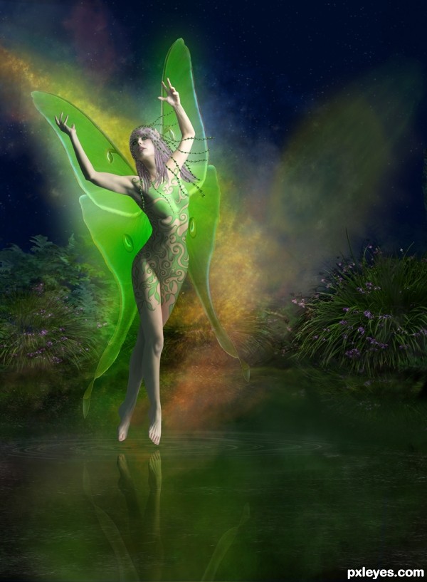 Creation of Star Dust Fairy: Step 12
