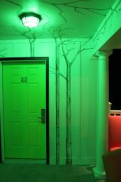 We leave the green light on...