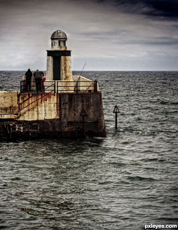 Laxey Harbour Light