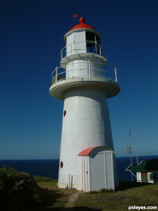 Creation of Double Island Point Lighthouse: Step 1