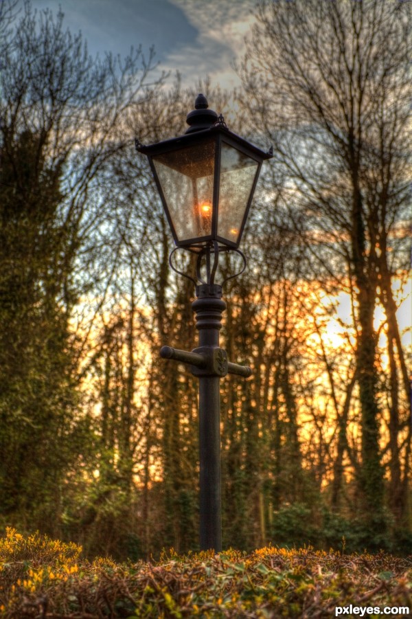 Lonely Village Lamp