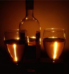 candlelit vino..........