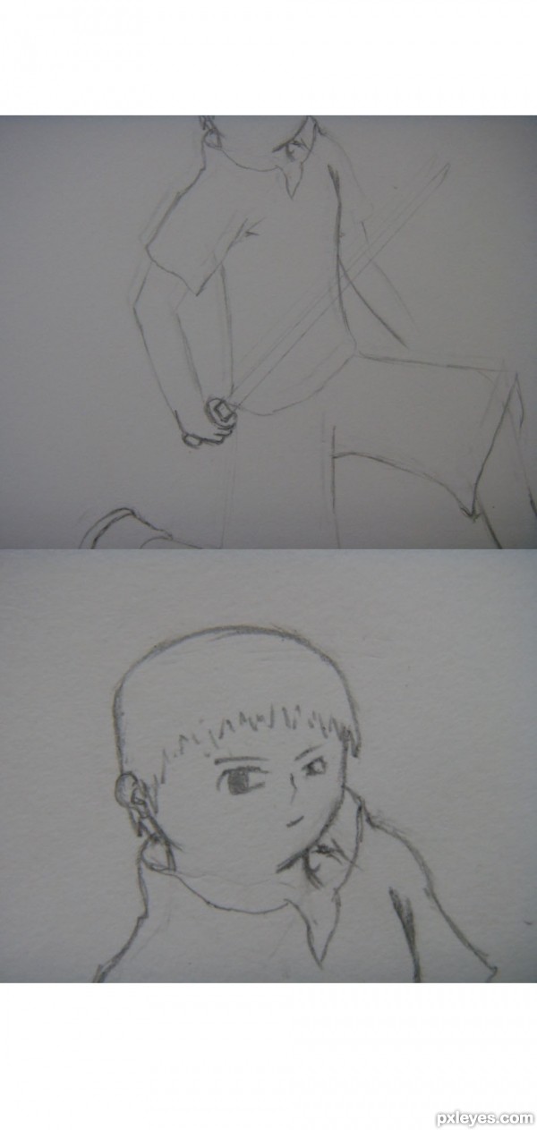 Creation of Wanna Fight!!?: Step 7