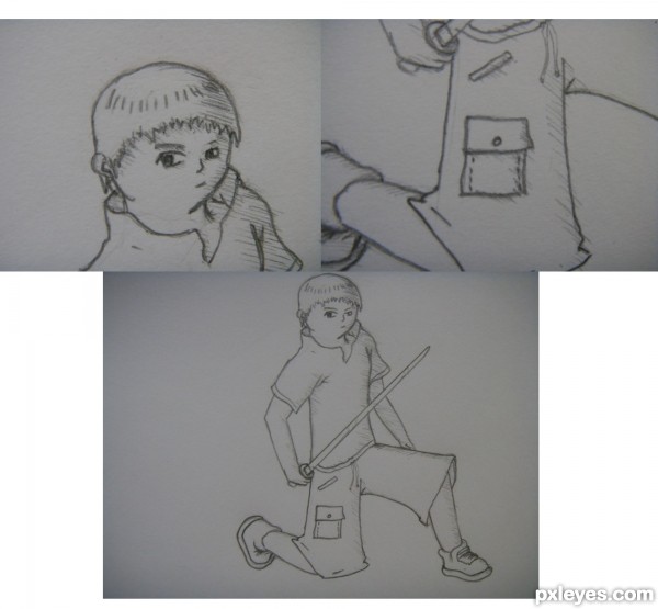 Creation of Wanna Fight!!?: Step 9