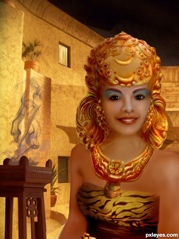 Creation of Egyptian Princess: Step 12