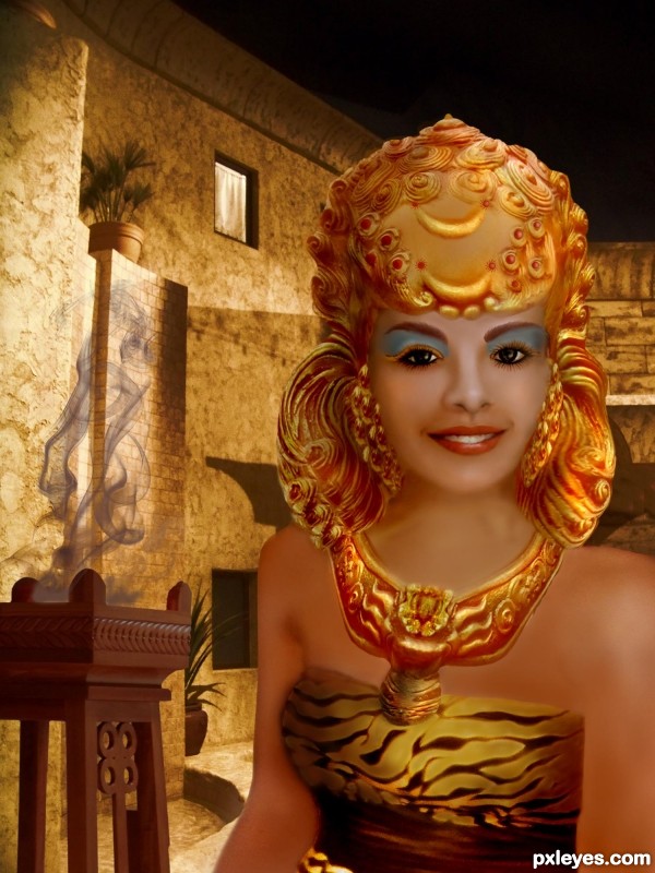 Creation of Egyptian Princess: Step 14