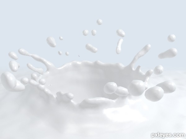just a splash of milk