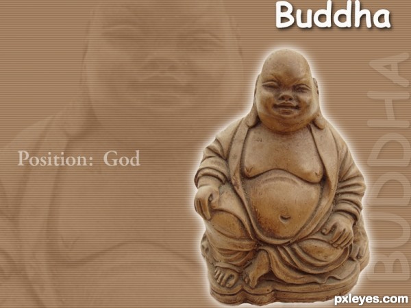 Creation of Buddha Advertisement: Final Result