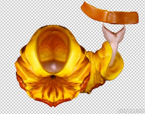 Creation of Dancing on Lavender : Step 6