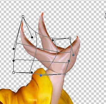 Creation of Dancing on Lavender : Step 7