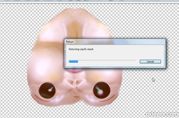 Creation of Dancing on Lavender : Step 19