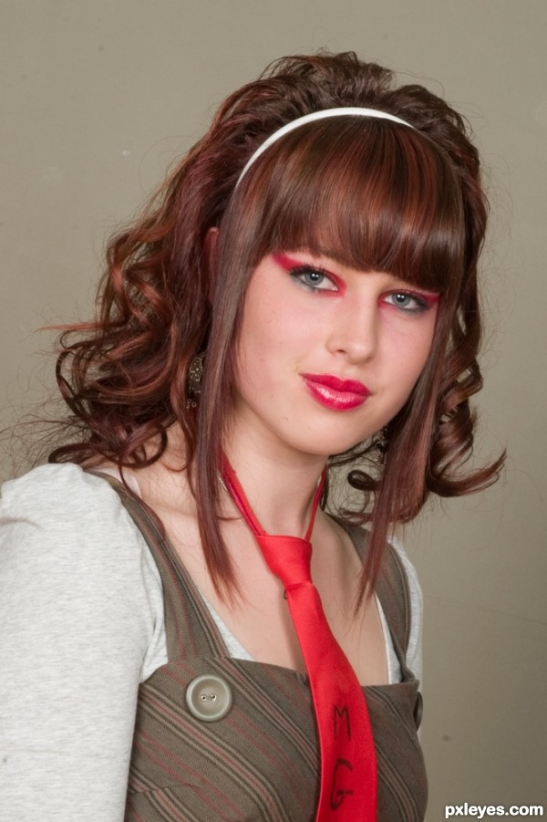 Creation of Miss Redhead: Step 2