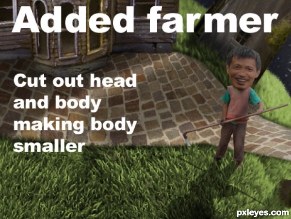 Creation of On The Farm: Step 12