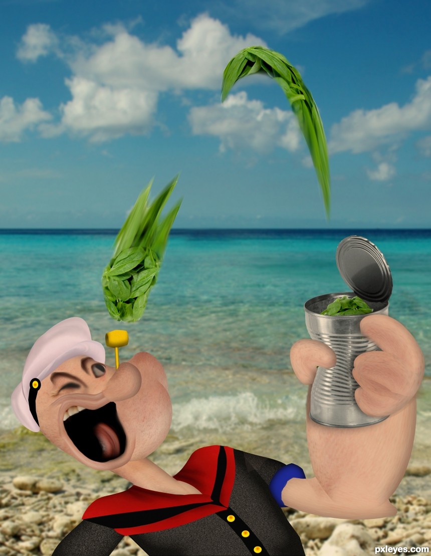 Popeye photoshop picture)