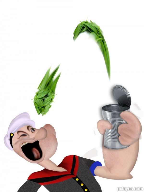 Creation of Popeye: Step 4