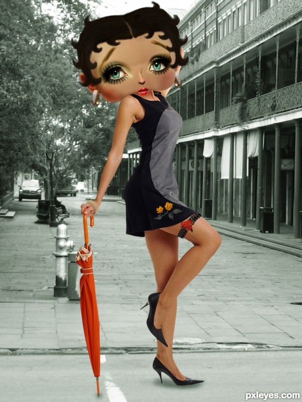 Creation of Betty Boop: Final Result