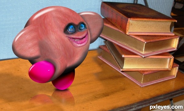 Creation of Kirby at the Library: Final Result