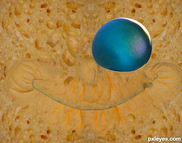 Creation of He lives in a pineapple: Step 14