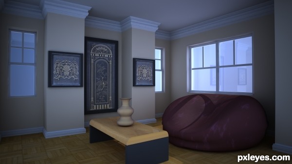Cozy and Elegant Living Room