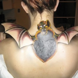 Bat  tattoo Picture