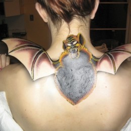 Bat  tattoo