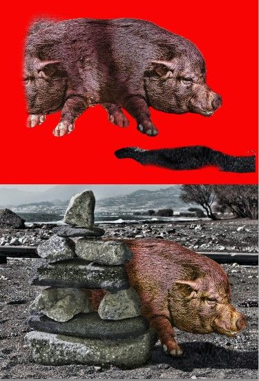 Creation of Pinky Piggy: Step 3