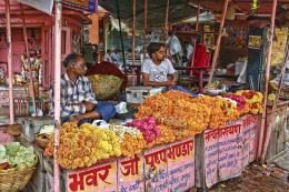 flowers market