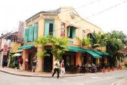 local restaurant at melaka