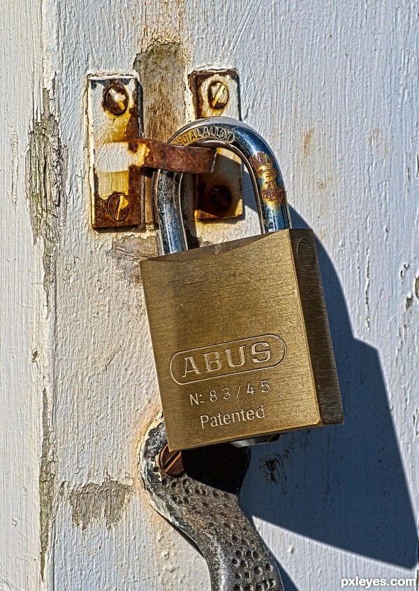 Old door, new lock