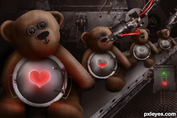 Bear Factory photoshop picture