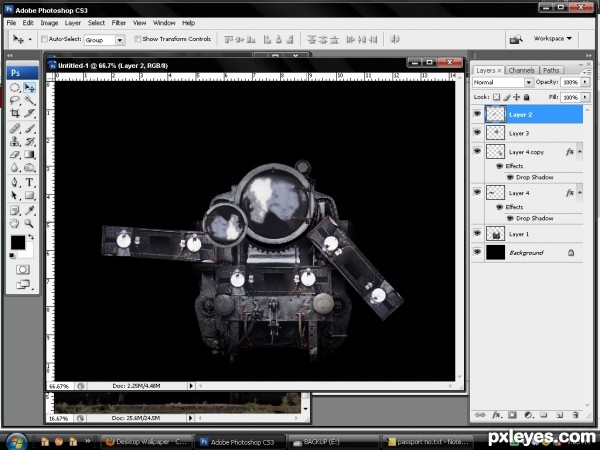 Creation of robo da: Step 3