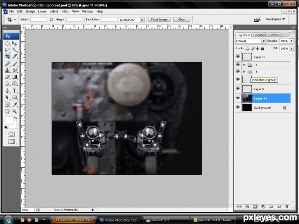 Creation of robo da: Step 6