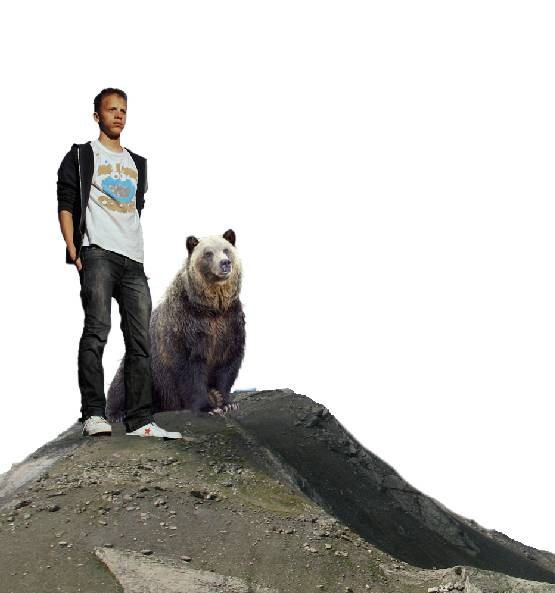 Creation of Lodd and bear: Step 3