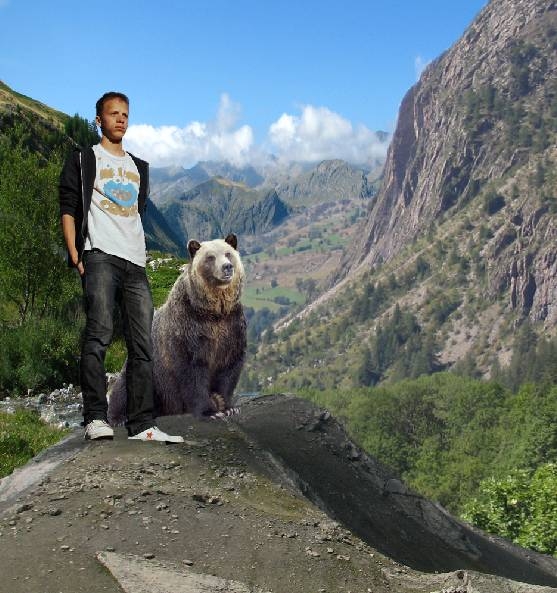 Creation of Lodd and bear: Step 5