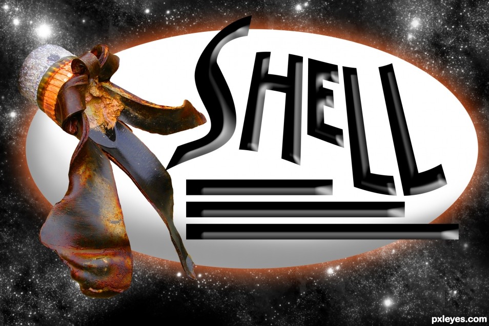 Shell Logo with added "Shell"