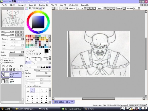 Creation of Behind the scary mask: Step 3