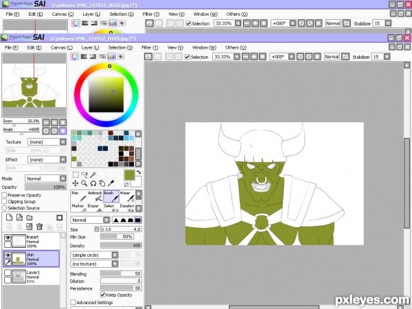 Creation of Behind the scary mask: Step 5