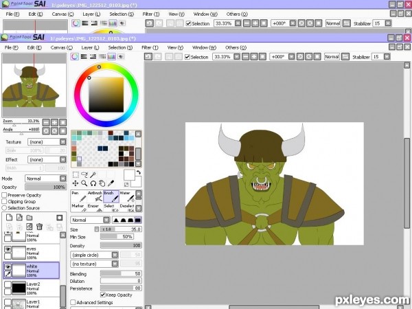 Creation of Behind the scary mask: Step 6
